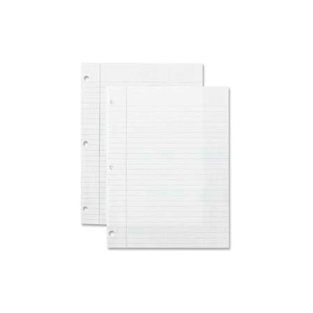 Sparco„¢ Notebook Filler Paper, 8 X 10-1/2, Wide Ruled, 3-Hole Punched, White, 200 Sheet/Pack